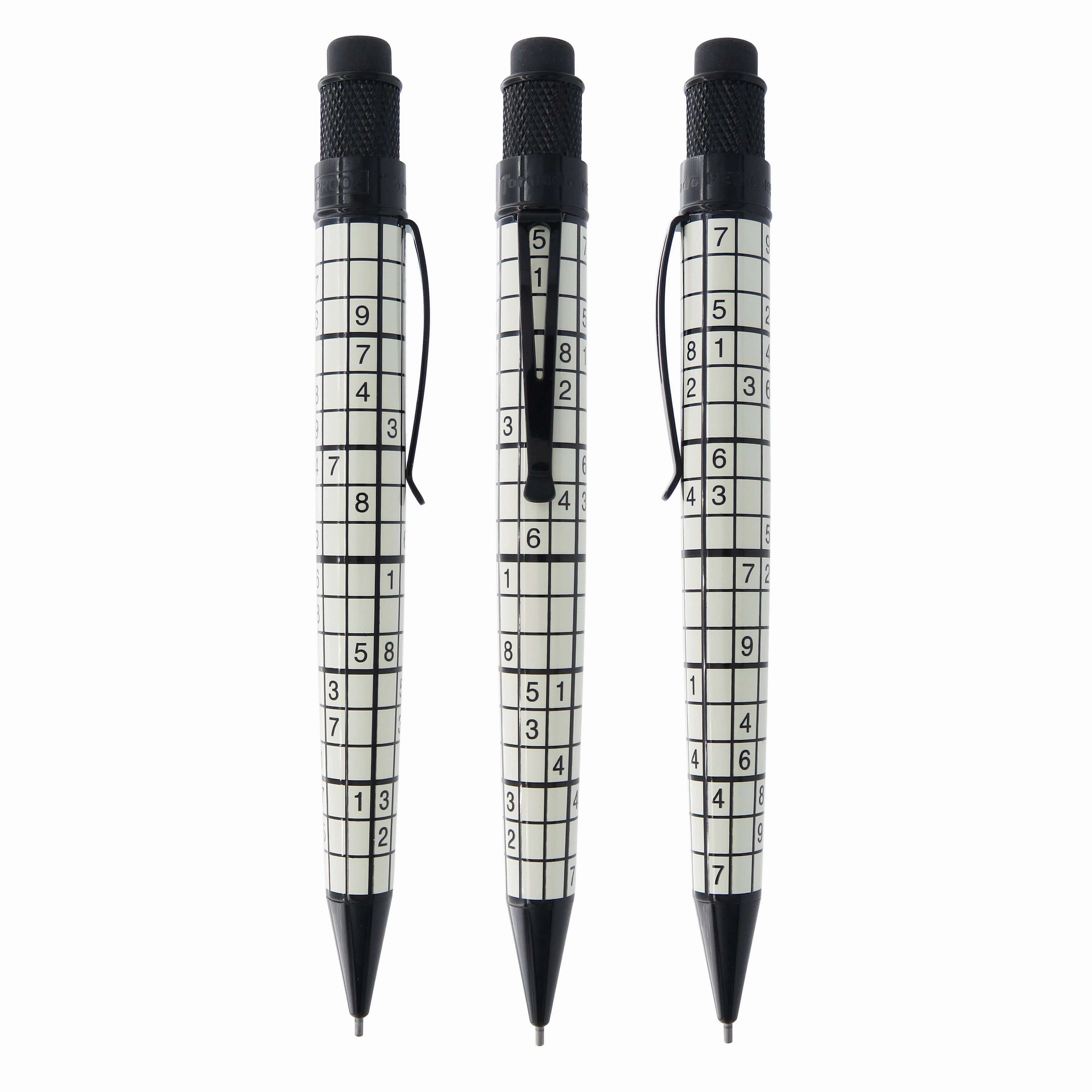 Retro 1951 Tornado Deluxe Sudoku Mechanical Pencil bold