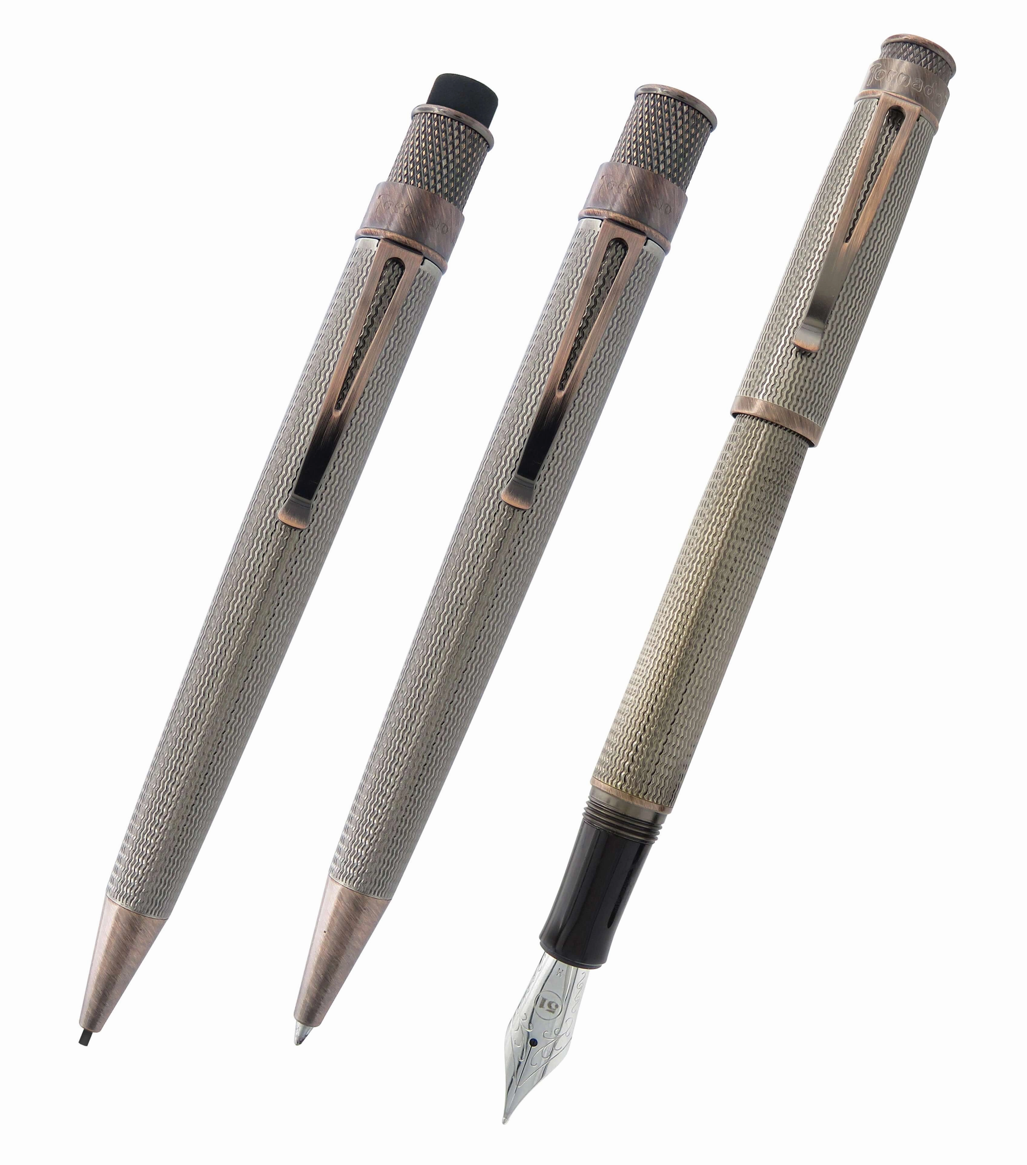 Retro 1951 Tornado Fountain , Rollerball & Pencil Douglass bestselling