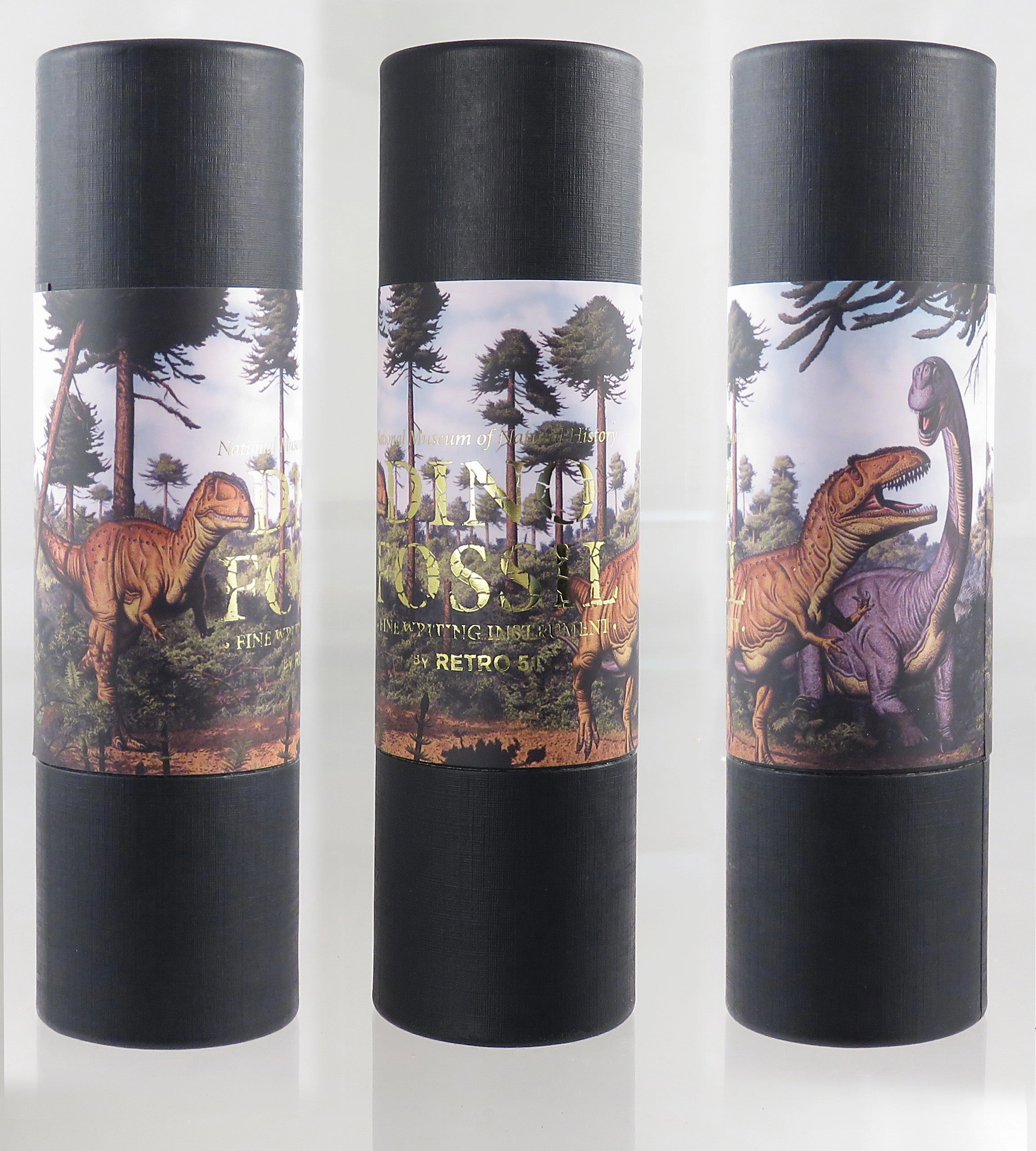 retractable Retro 1951 Tornado Smithsonian Dino Fossil Rollerball Pen