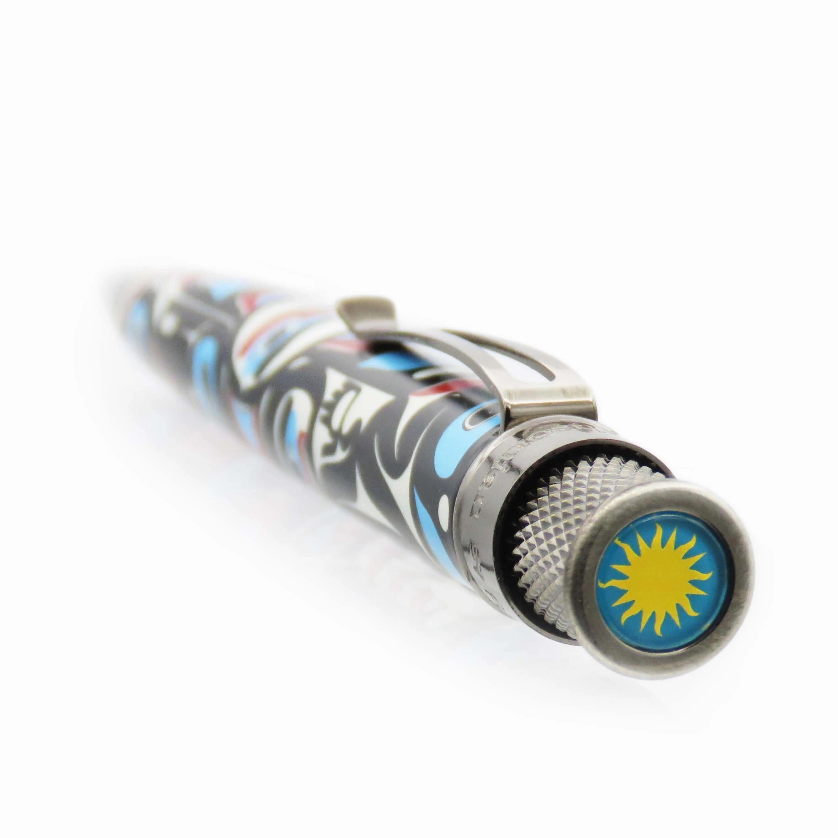 versatile modern Retro 1951 Tornado Smithsonian Raven Steals The Sun Rollerball Pen