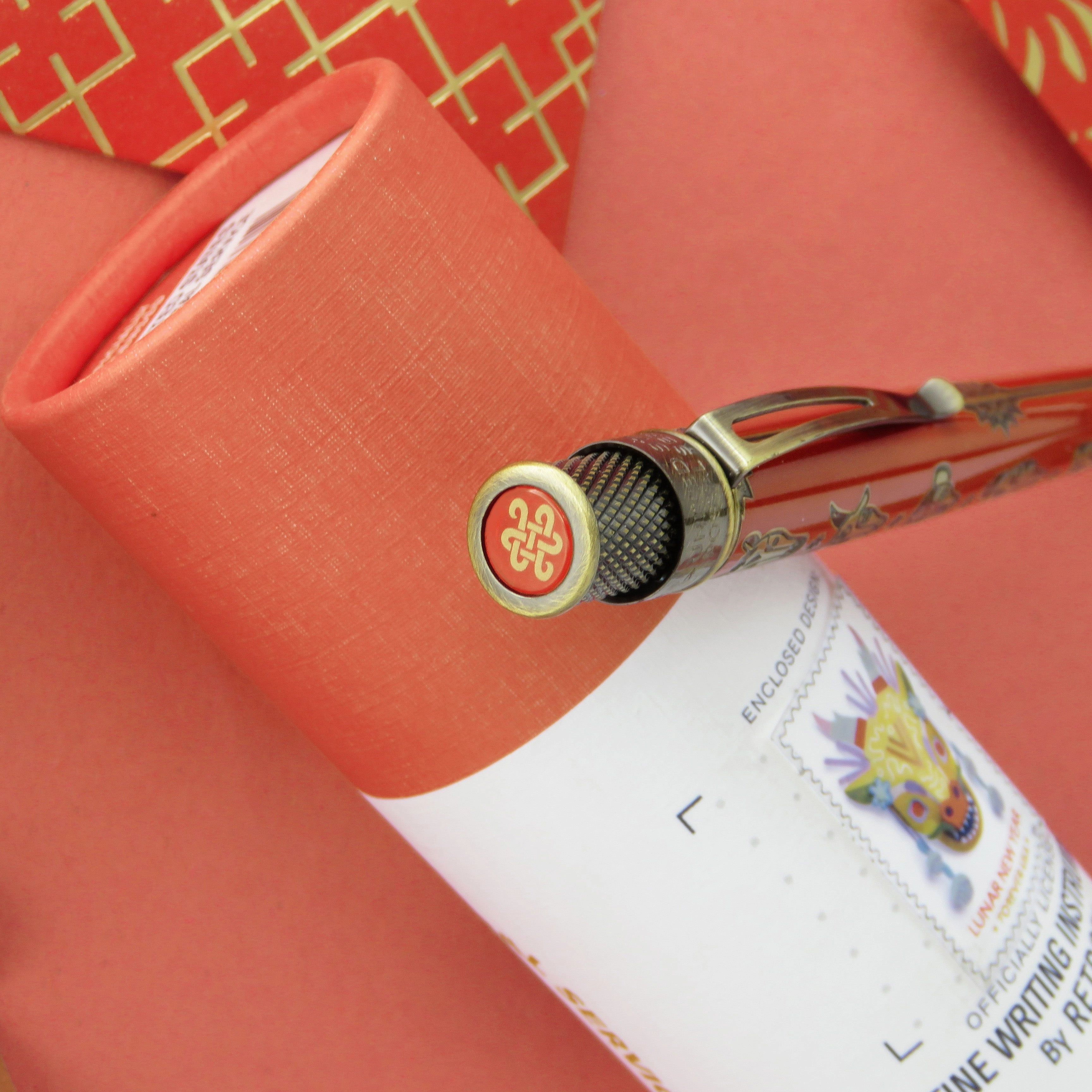 alloy Retro 1951 Tornado U.S. Postal Service Lunar Zodiac Rollerball Pen