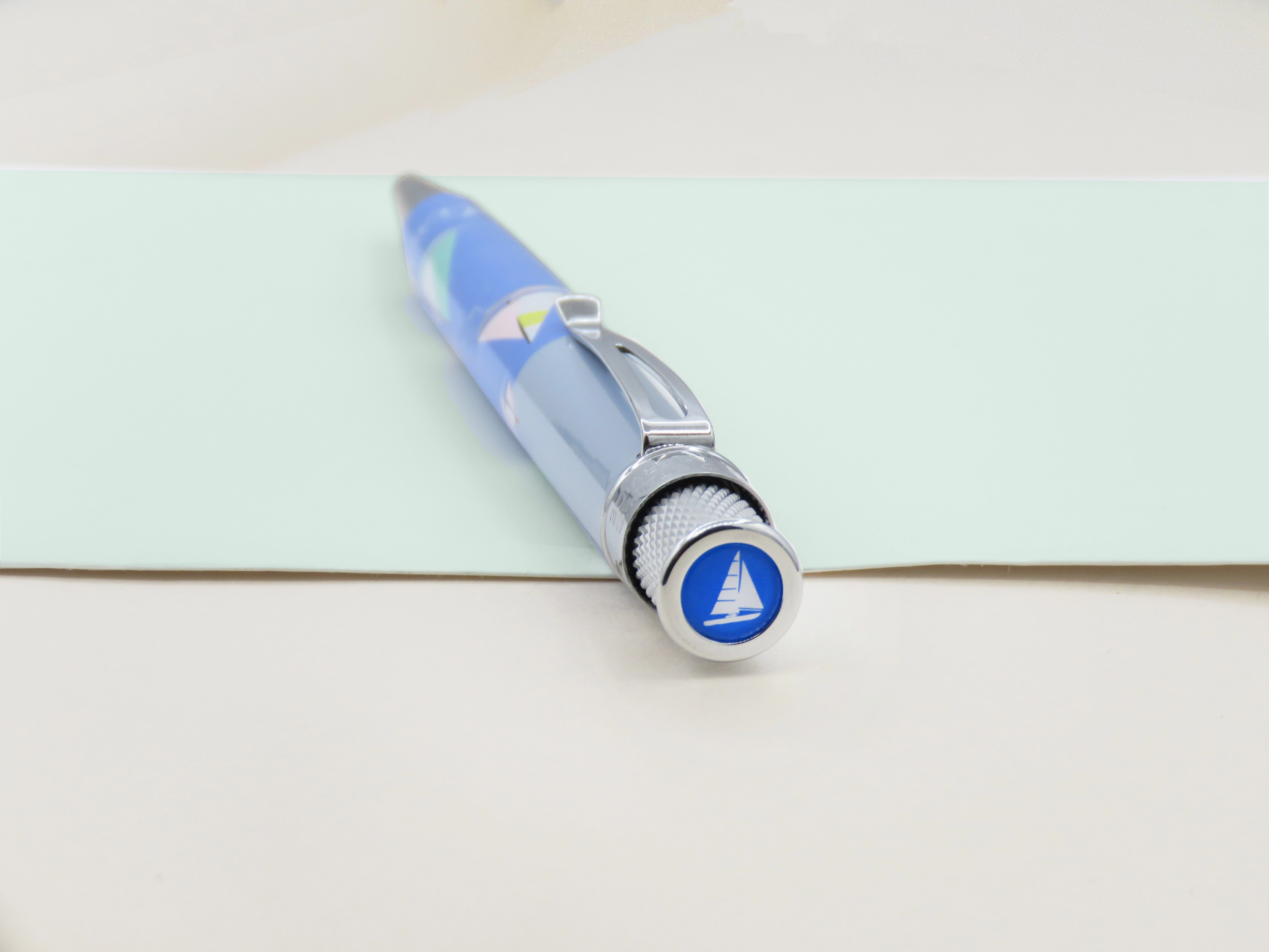 synthetic Retro 1951 Tornado U.S. Postal Service Sailboats 2023 Rollerball Pen