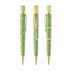 eco Retro 1951 Tornado U.S. Postal Service Thank You Muted Green Rollerball Pen