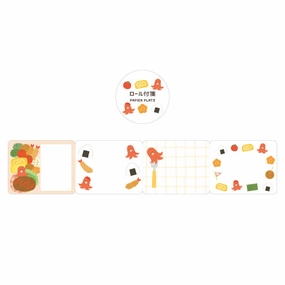 collectible Bento Box Sticky Notes Roll