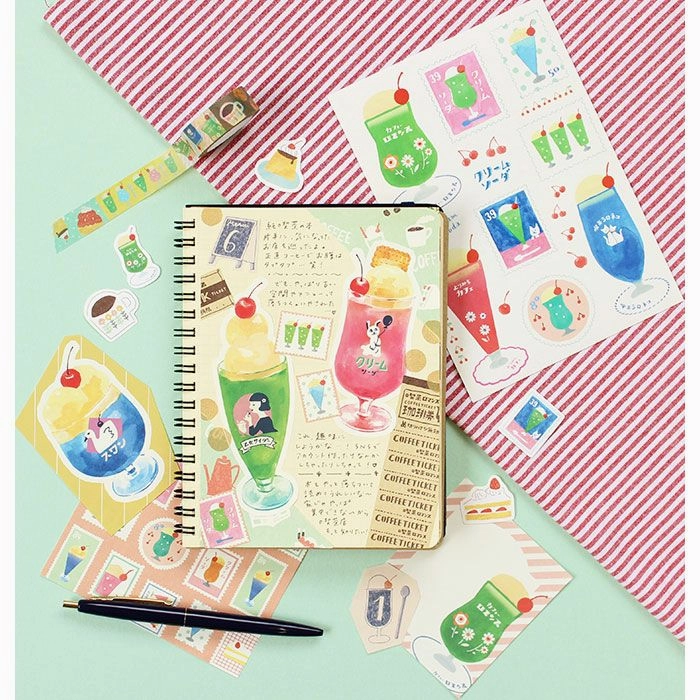 small giant Retro Cafe Washi Tape