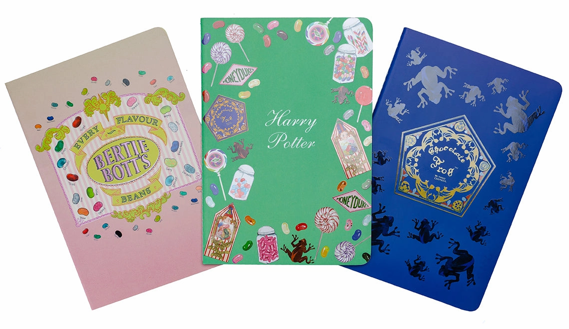 short Harry Potter: Honeydukes Planner Notebook Collection (Set Of 3)