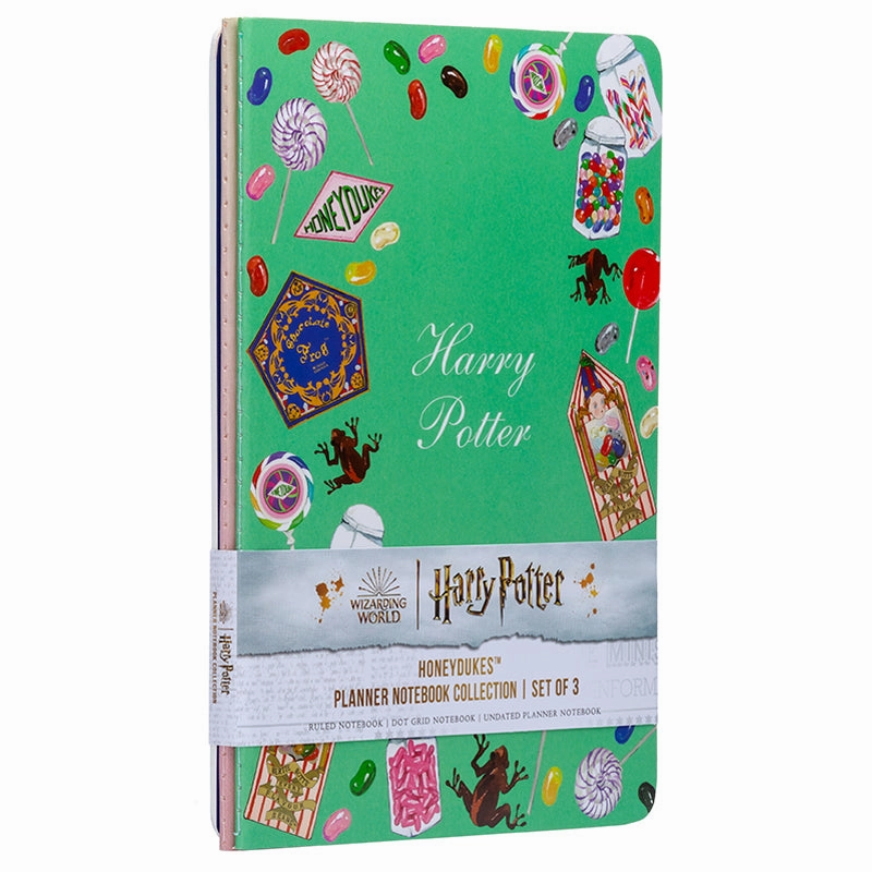 quickdry Harry Potter: Honeydukes Planner Notebook Collection (Set Of 3)