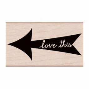 manual Love This Arrow Stamp