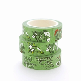 single Tropical Plants Washi Tape Shoal