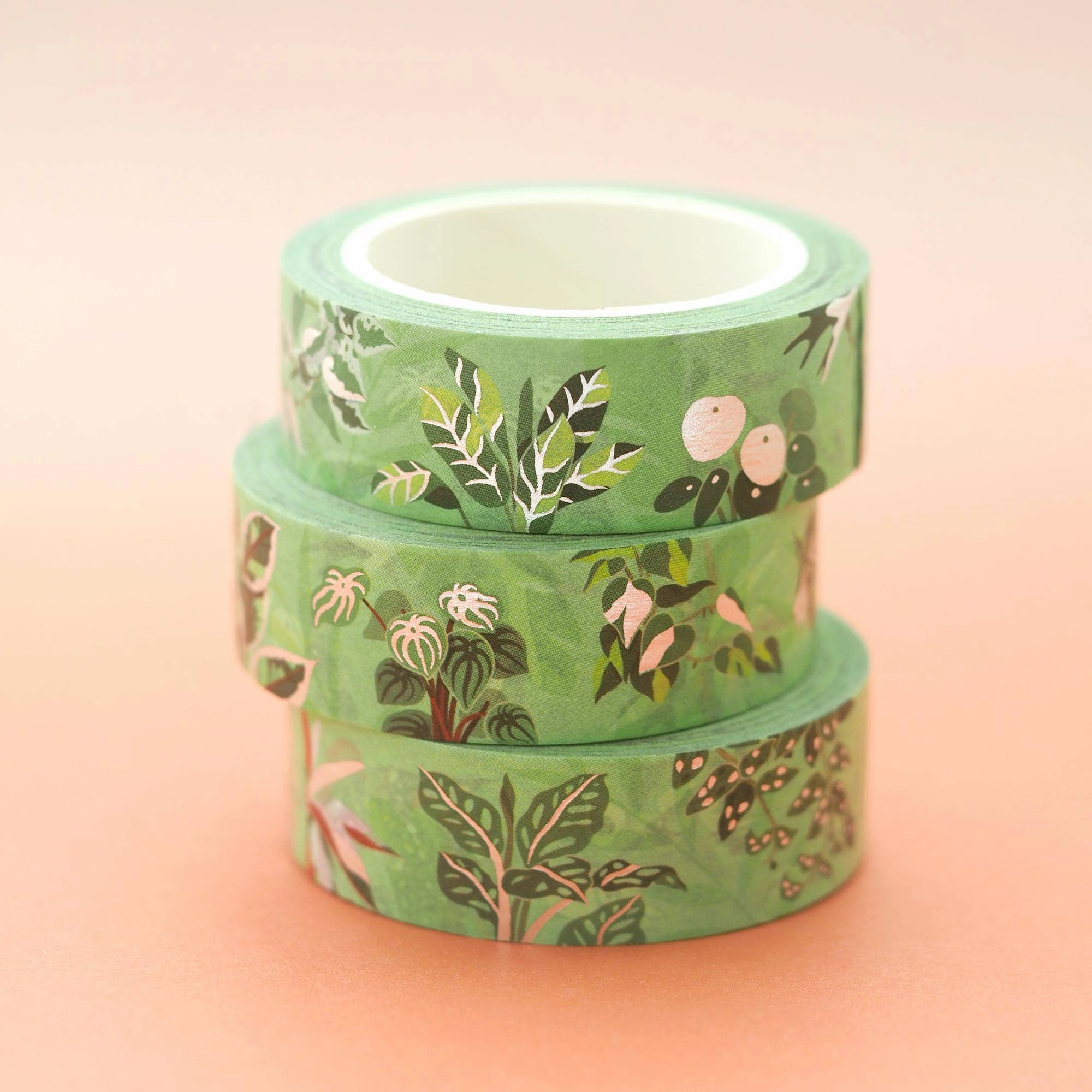 portable Tropical Plants Washi Tape Shoal