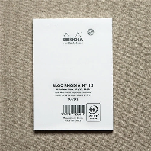 Rhodia Ice Lined Pad, 4.13 X 5.75  Inches budget exclusive