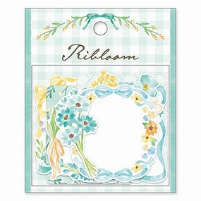 affordable Ribloom Flake Sticker - Blue