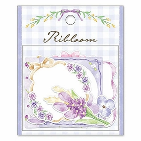 Ribloom Flake Sticker - Purple modern seasonal