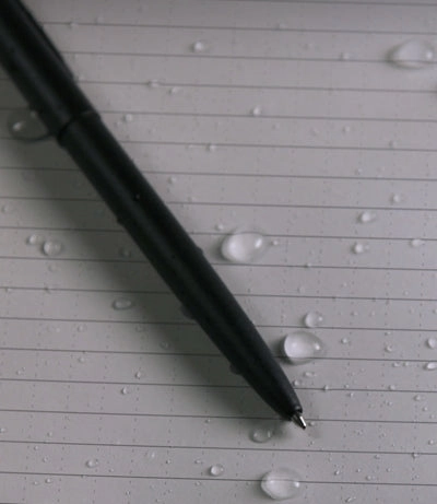 heatproof everyday Rite In The Rain Spiral Notebook- Black- 3X5
