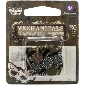 bulk bright Finnabair Mechanicals - Hardware Accents