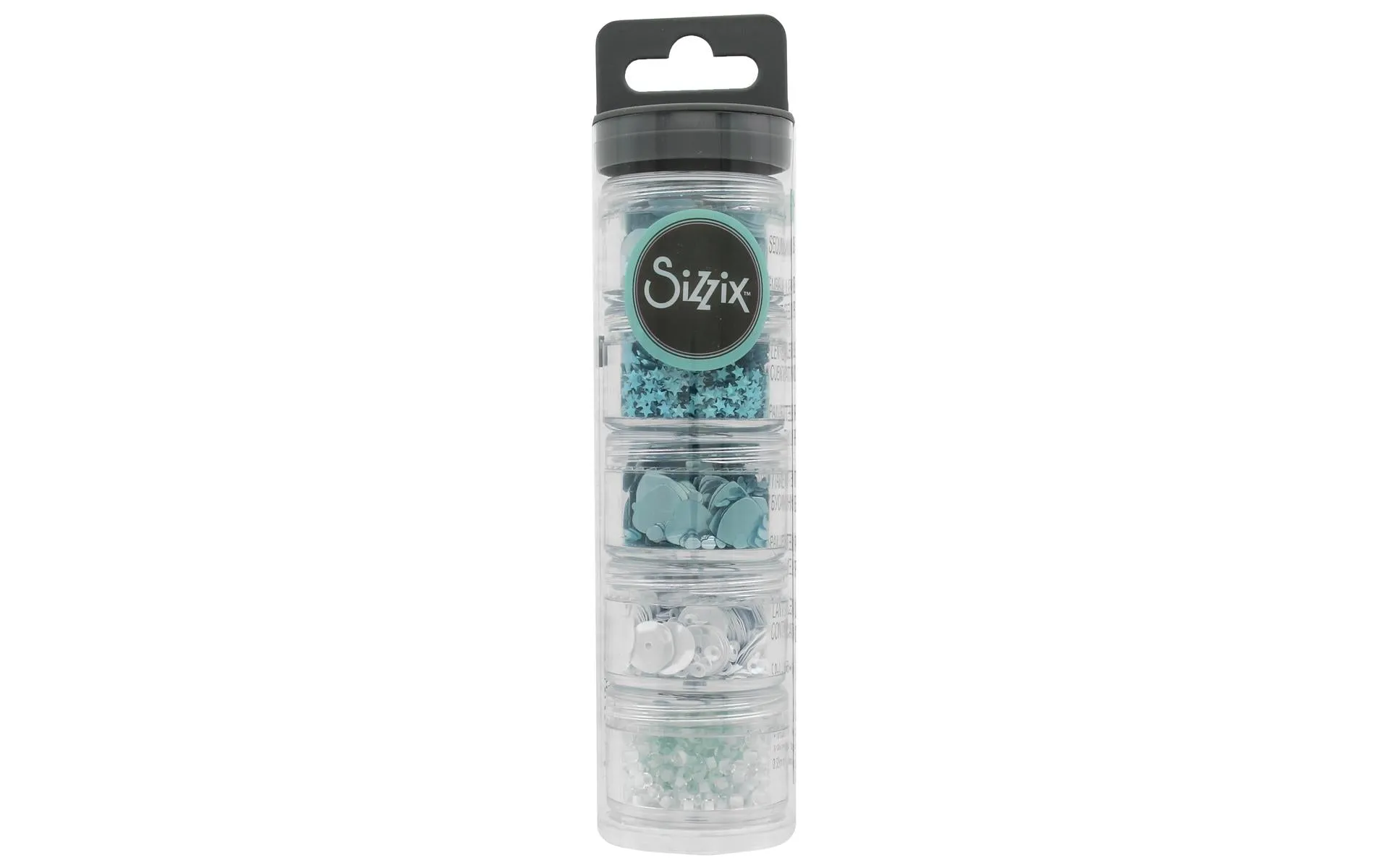 Sizzix  Sequins And Beads Artic Sky neutral