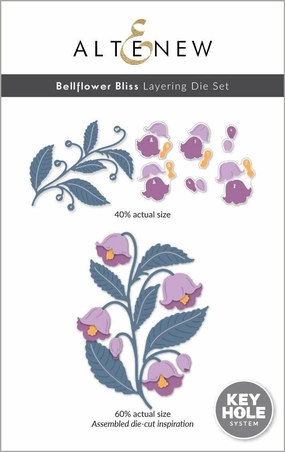 tiny Bellflower Bliss Layering Die Set