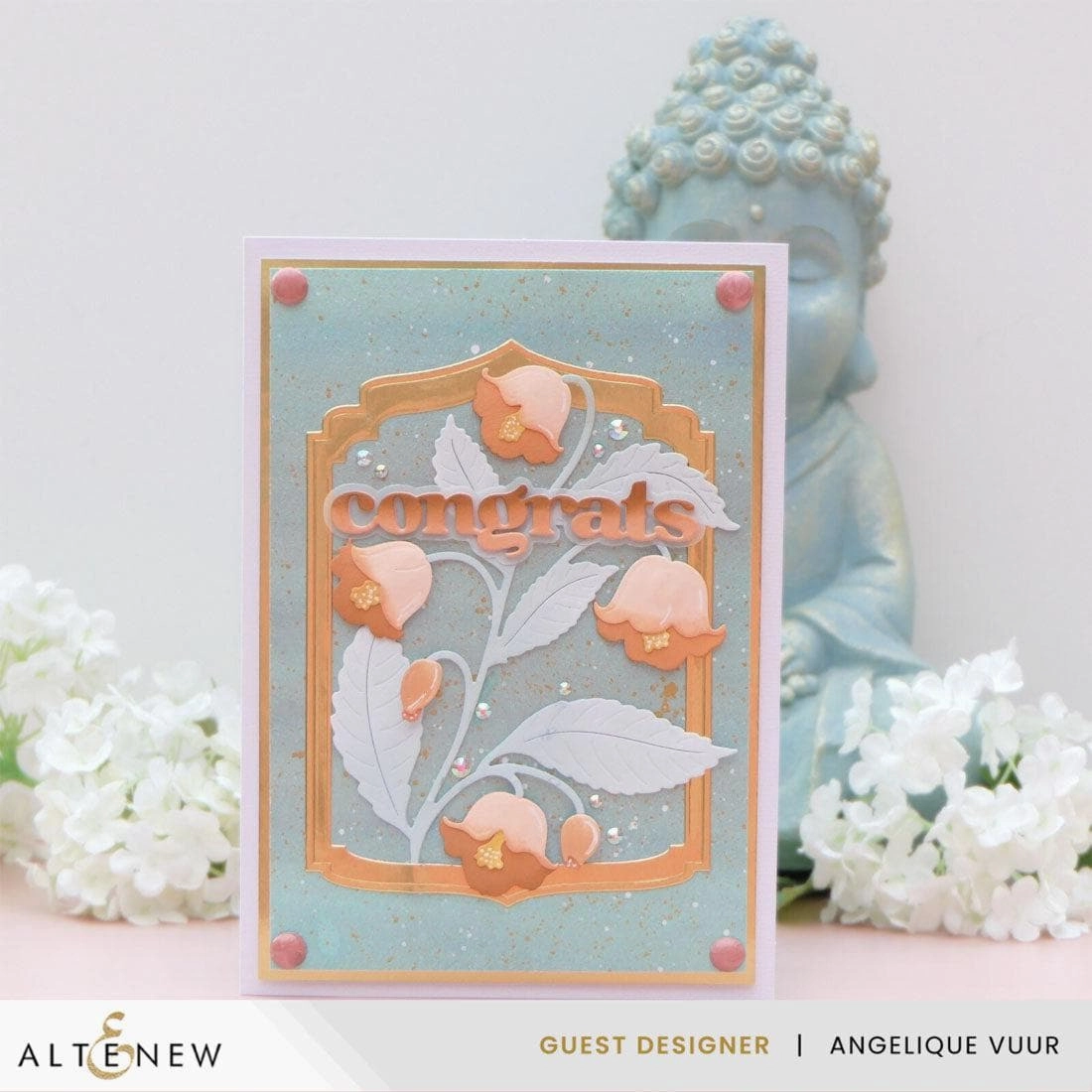Bellflower Bliss Layering Die Set giant ceramic