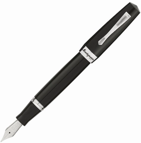 lasting quality Montegrappa Elmo 02 Jet Black Fountain Pen