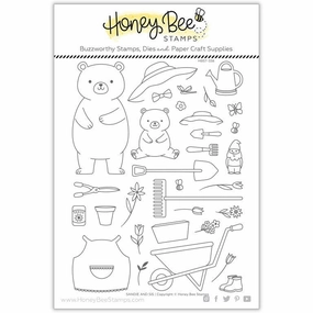 Sandie And Sis - 6X8 Stamp Set - Retiring set
