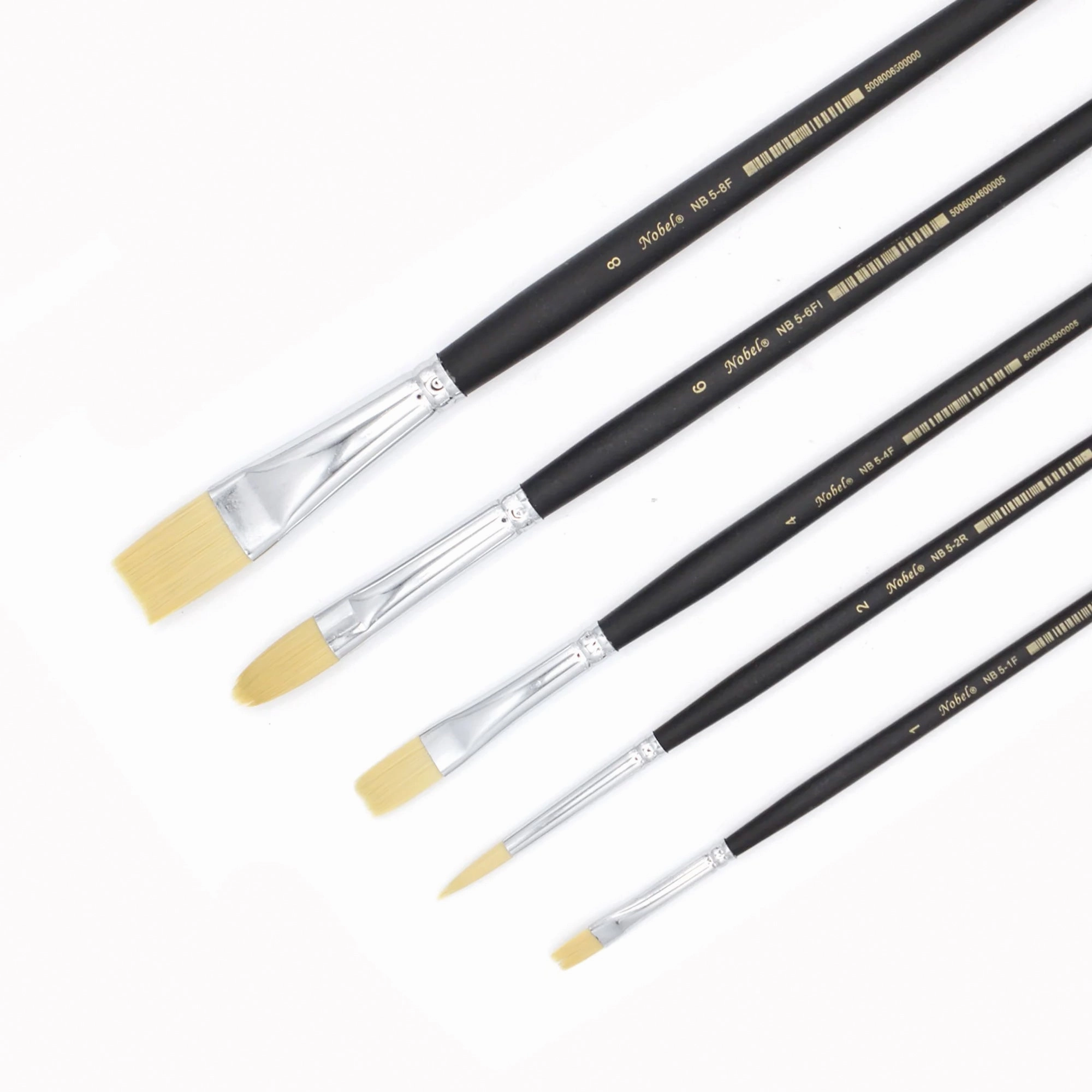Set Of 5 Synthetic Paintbrushes seasonal wholesale