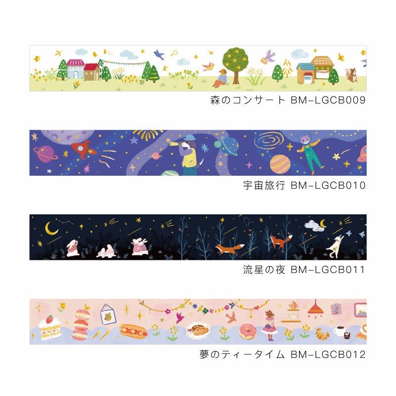 portable washable Space Travel Washi Tape