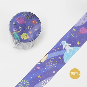 Space Travel Washi Tape loose steel