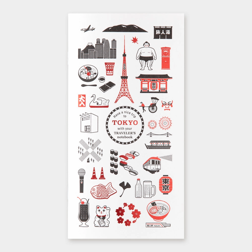foldable latest Traveler'S Notebook Tokyo Edition Md Paper Notebook- Regular Size