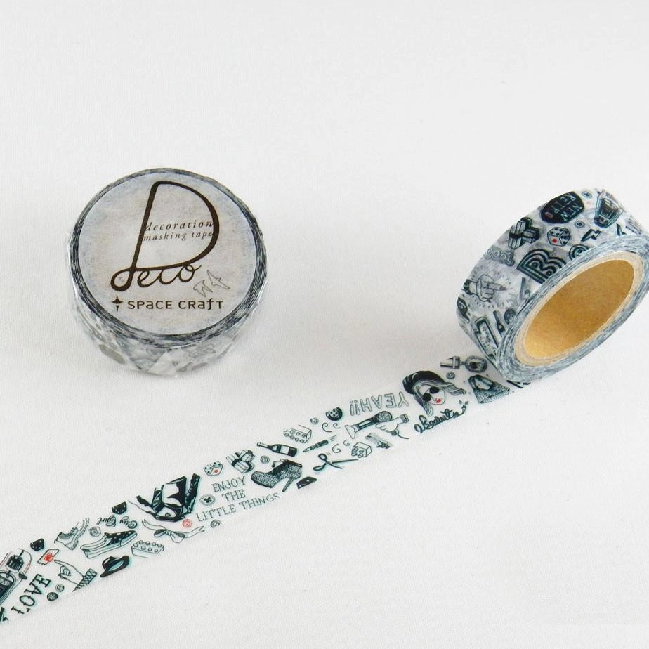 Rocker Washi Tape Space Craft cool