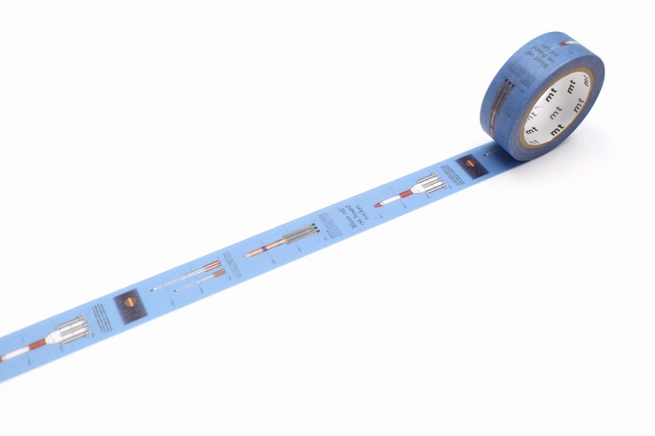 ergonomic Rocket Washi Tape