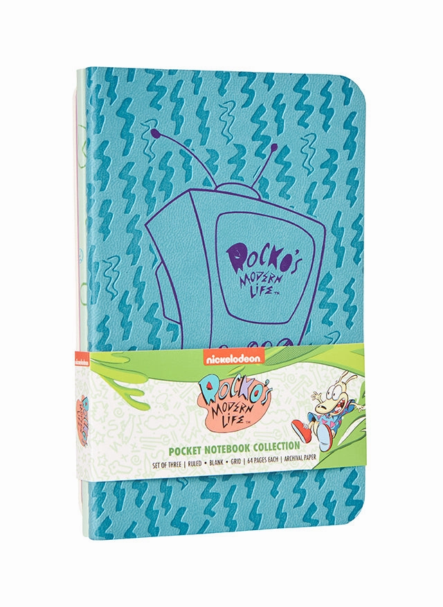 Rocko'S Modern Life Pocket Notebook Collection (Set Of 3) sealed