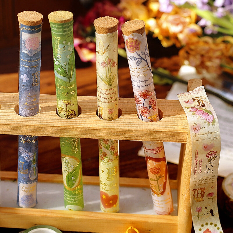 Romance In The Garden Blue Washi Tape cool