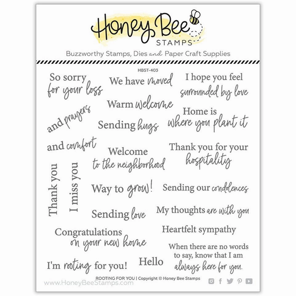 Rooting For You - 6X6 Stamp Set sturdy trusted