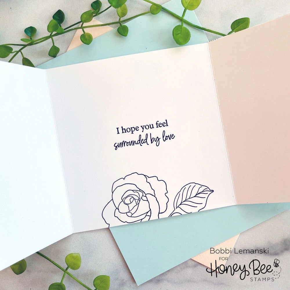 Rooting For You - 6X6 Stamp Set wooden magnetic