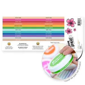 muted Round Ink Pads Label Set - 2023 Amy Tangerine Collection