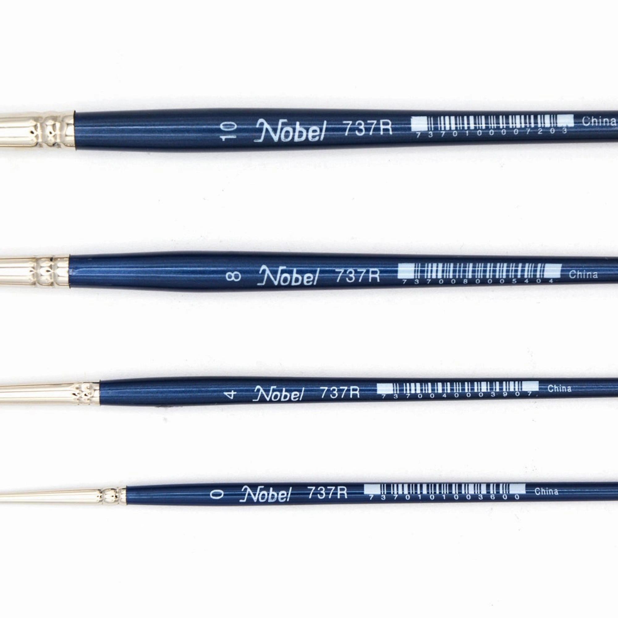 Round Camel Brushes, Set Of 4 multipack