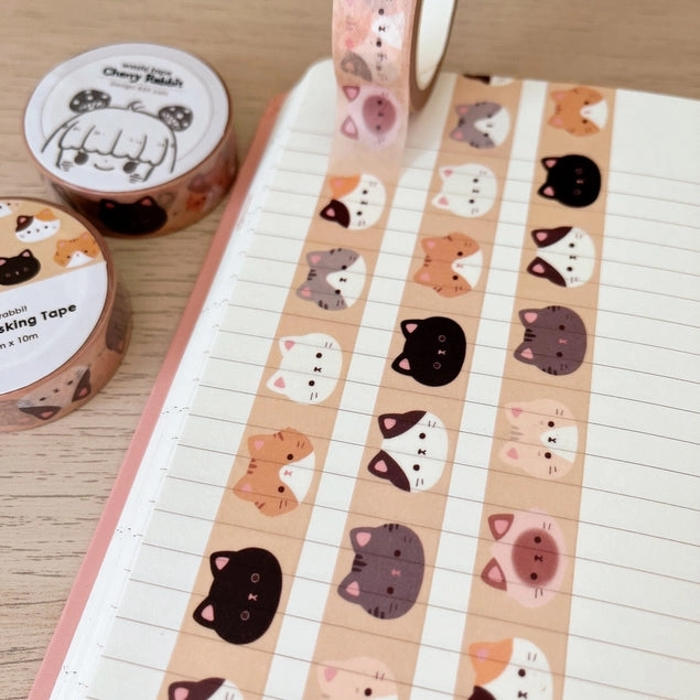 reliable Cats Washi Tape