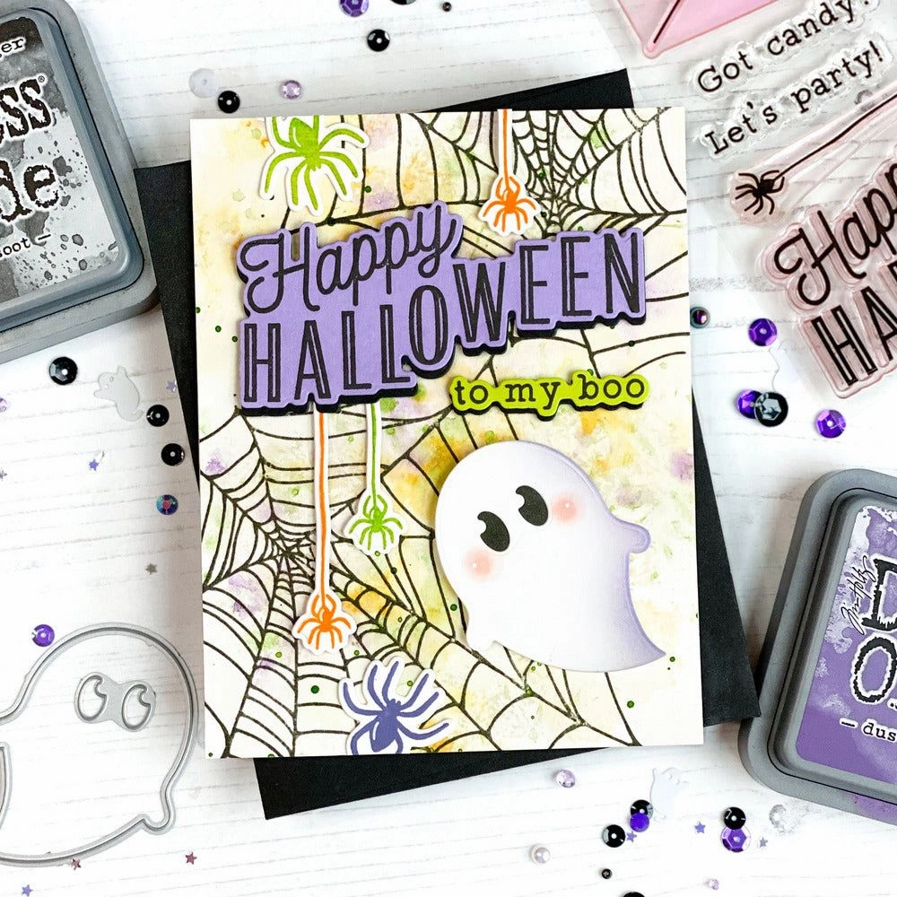 Happy Halloween - 6X8 Stamp Set single