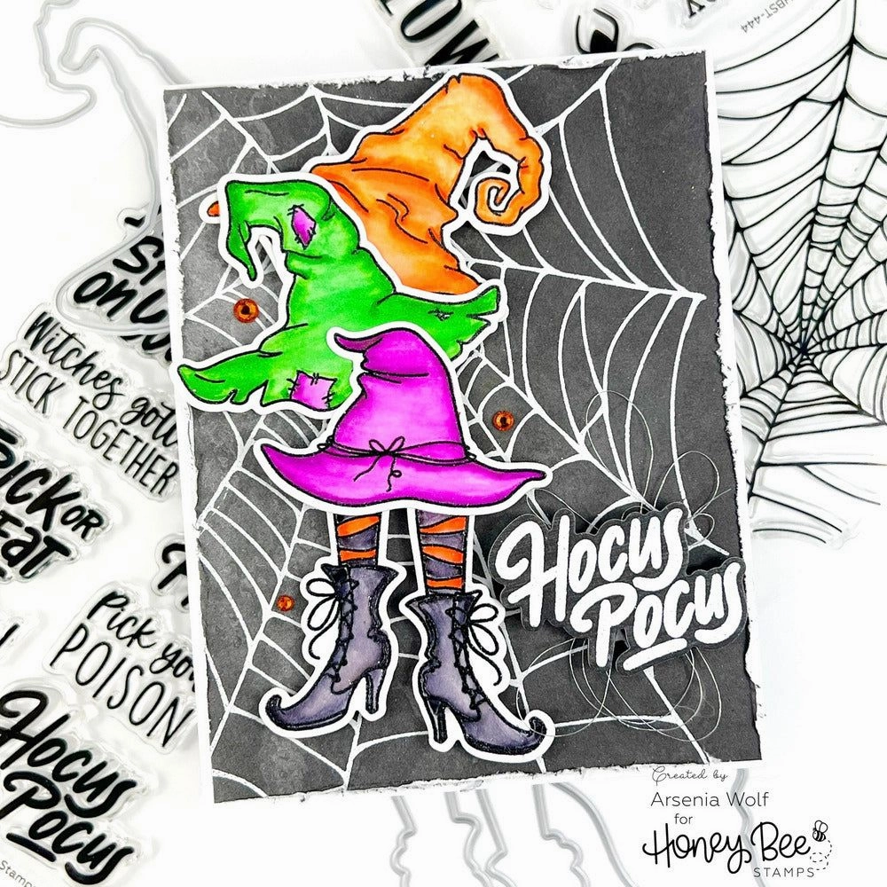 quickdry Happy Halloween - 6X8 Stamp Set