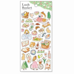 musthave Mind Wave Lush Basket Sticker Sheet - Pink