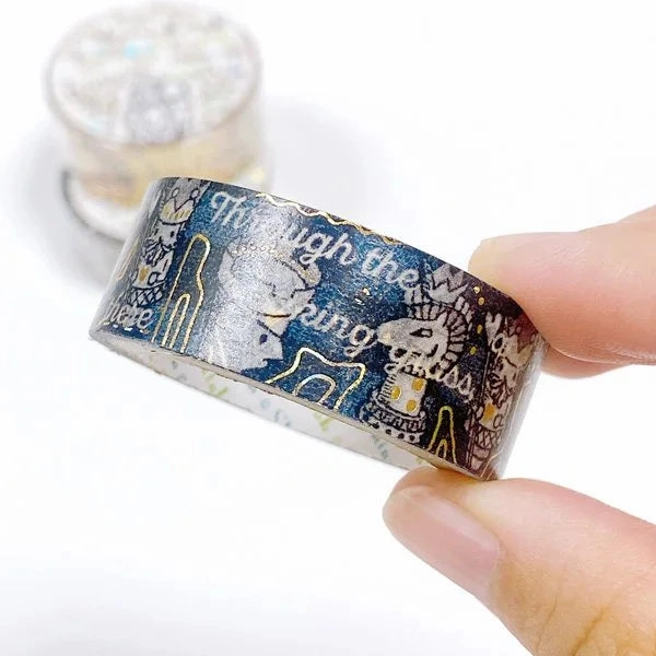 Mysterious Alice Chess Washi Tape large sleek