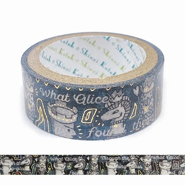 Mysterious Alice Chess Washi Tape single trendy