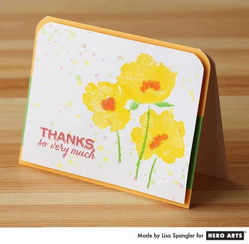 Petals Of Beauty Stamp flat