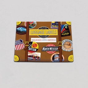 Railroads Across America Travel Labels seasonal