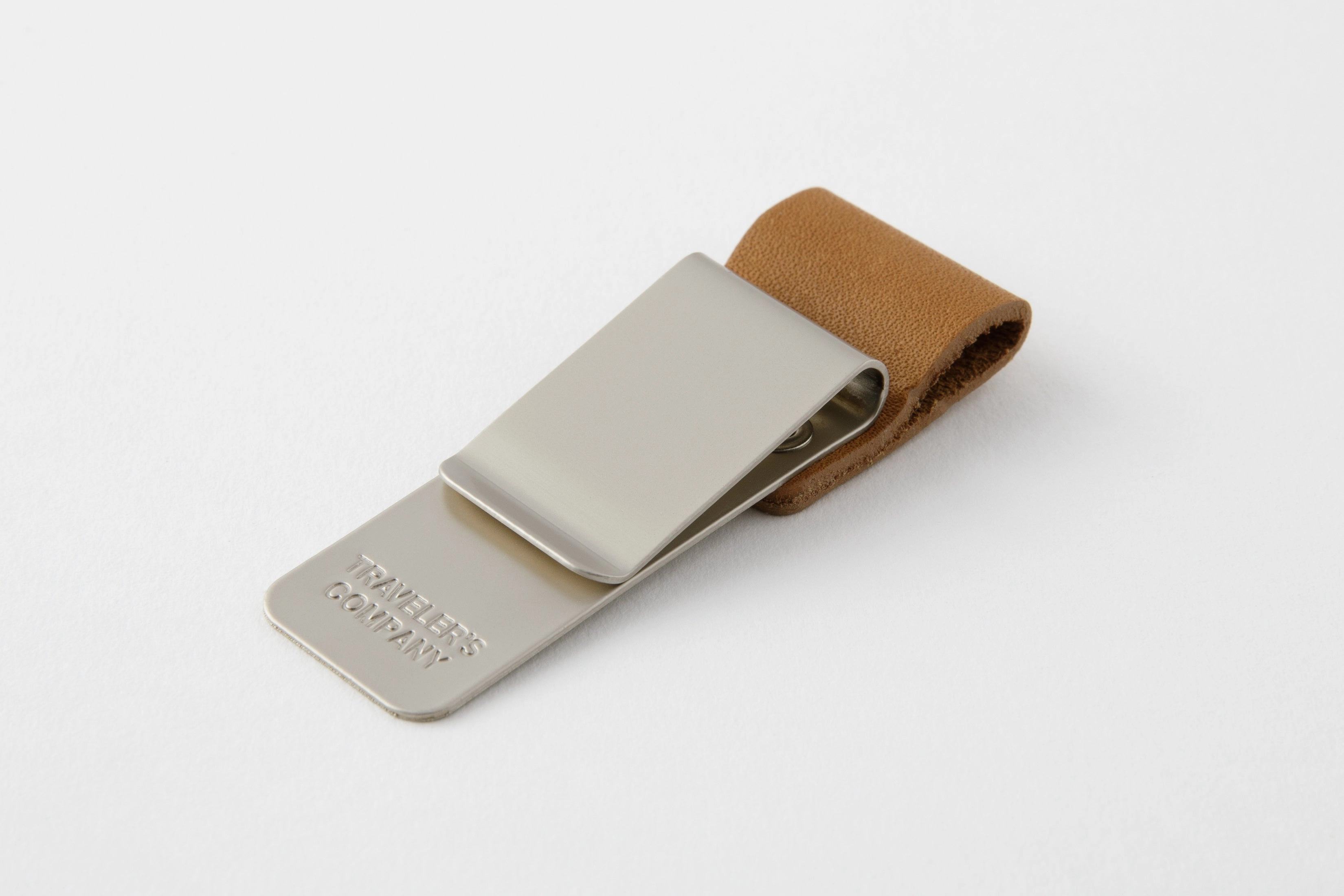 Traveler'S Company Accessories- Leather Pen Holder In Camel wide