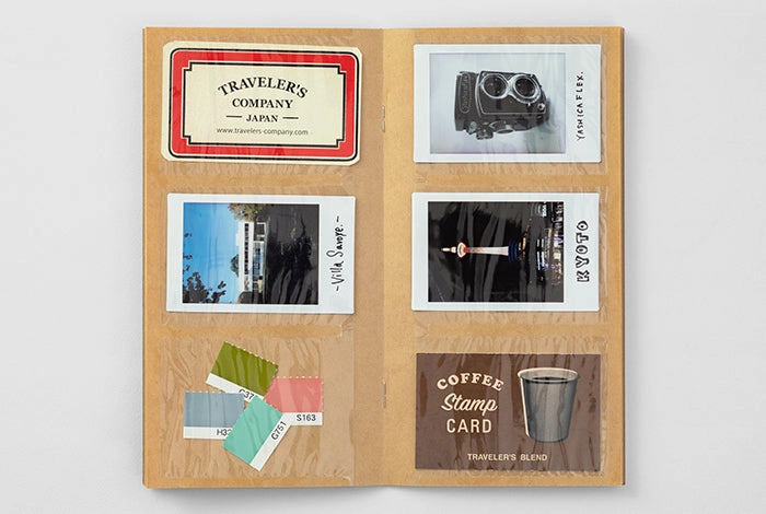 Traveler'S Notebook Refill- Regular Size Kraft Card File antislip