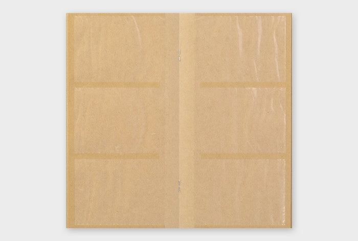 sturdy economical Traveler'S Notebook Refill- Regular Size Kraft Card File