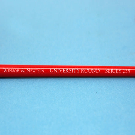 muted metal Round University Paintbrush