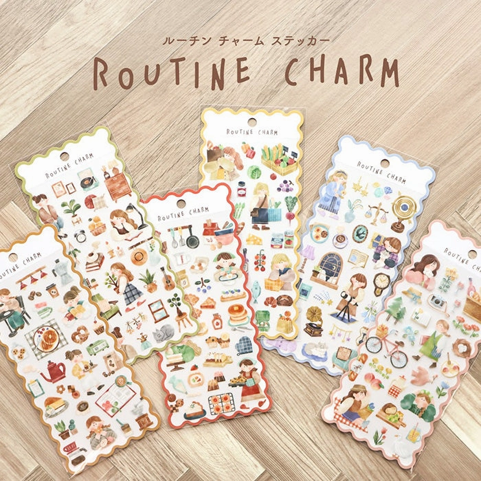 Routine Charm Market Sticker Mind Wave gift