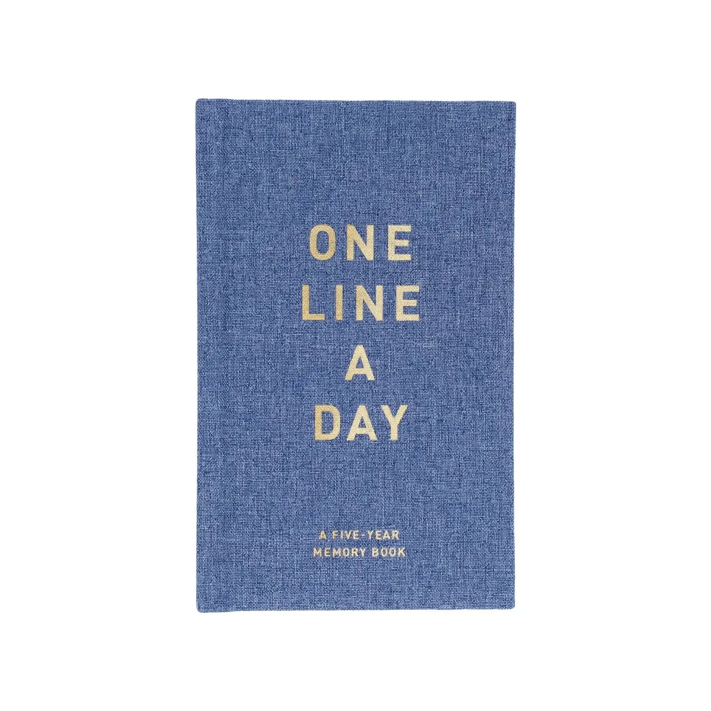 Denim One Line A Day Journal wide